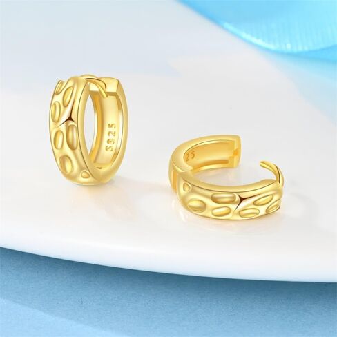 أقراط طعنة من الذهب المطلية بالذهبية 14 - أقراط لؤلؤة عصرية مع تصميمات متدلية الحد الأدنى ، ووزارة خفيفة الوزن S925 STERLING SILVEN in Kuwait