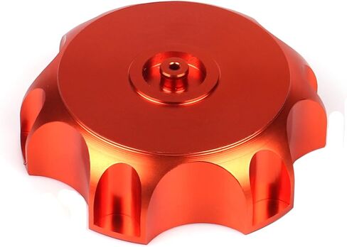 Motorcycle CNC Gas Fuel Cap With Single Way Vent Tube For 50cc 70cc 90cc 110cc 125cc SSR110 SSR125 Taotao DB10 DB14 SDG107 XPro YZ80 Kayo Pit Motorized Parts (orange) in Saudi Arabia