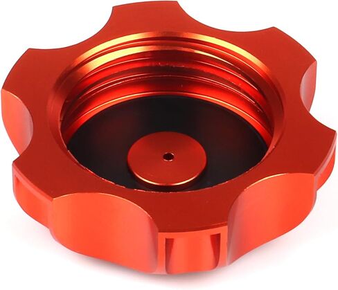 Motorcycle CNC Gas Fuel Cap With Single Way Vent Tube For 50cc 70cc 90cc 110cc 125cc SSR110 SSR125 Taotao DB10 DB14 SDG107 XPro YZ80 Kayo Pit Motorized Parts (orange) in Saudi Arabia