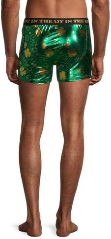Mad Engine Men's St. Patrick's Day Irish Clover Flag Boxers in Saudi Arabia