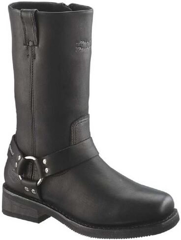 Harley-Davidson Men's Hustin Waterproof Harness Boot,Black,11.5 W US in Saudi Arabia