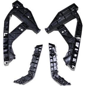 4 PC Front Headlight Brackets Hold Mount Retainer Compatible with 2016-2021 Civic Sedan 71140-TBA-A00 71190-TBA-A00 71193-TBA-A00 71198-TBA-A00