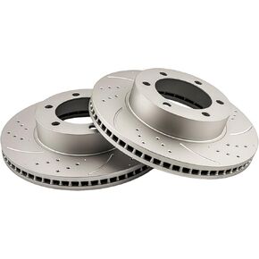 KAC - Disc Brake Rotors | Brake Kit for Toyota 2000-2006 Tundra, Toyota 2001-2007 Sequoia Automotive Replacement Brake Rotors,31267