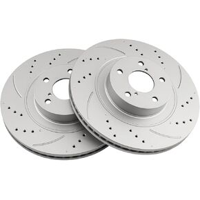 KAC - Disc Brake Rotors |Brake Kit for Subaru 2009-2013 2017-2018 Forester,Subaru 2014-2016 Forester 2.5L,Subaru 2010-2014 Outback 2.5L,Subaru 2006-2014 Legacy 2.5L,Automotive Replacement Brake Rotors