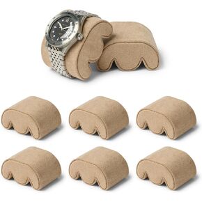 TAWBURY Grove Watch Box Pillows - Pack of 6 Small Replacement Pillows for our Grove Walnut Wood Watch Boxes | 'M' Shaped Pillows Designed to fit 14.5cm - 17cm Wrists