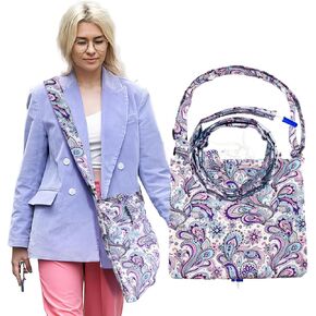 Catheter Bag Holder for 2000ml Catheter Bags,Catheter Bag Covers with Floral Pattern,Urine Bag with Adjustable Strap,Catheter Supplies for Urinary Incontinence Patients (Floral)