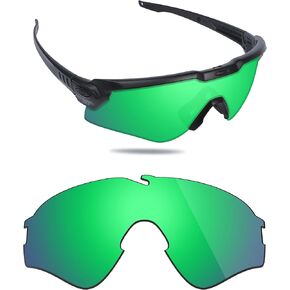 Polarized Lenses Replacement Compatible with Oakley Si Ballistic M Frame Alpha OO9296 Sunglasses, Impact Resistant