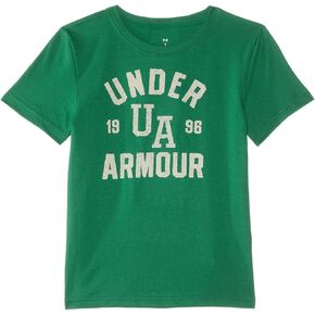 Under Armour Boys' Distressed Logo Short Sleeve (Little Big Kid)