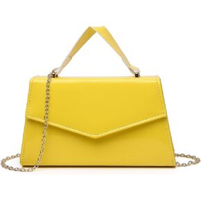 Labair Women's Evening Handbag Patent Leather Purse Wedding Party Bridal Handbag.