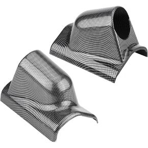 جراب جبل المقياس ، Universal Highted Carbon Carbon Racing Sport Meter Bauge Mount Bod Bracket (فتحة واحدة) ، عام 7H6UZQGC1W-01