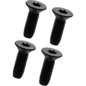 4pcs مسامير تلقائية تلقائية لسيارة جيب رانجلر CJ7 YJ TJ 1976-2006 Frackingshield إطار الزجاج الأمامي المفصلات البراغي المسمار البراغي مرآة النافذة مفصلات المكسرات