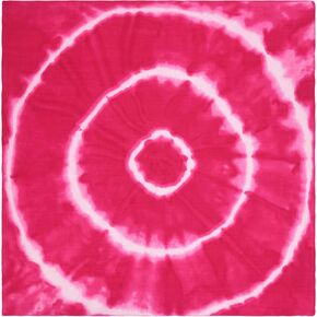 Colortone 100% Cotton Tie Dye Bandanas Square Scarf