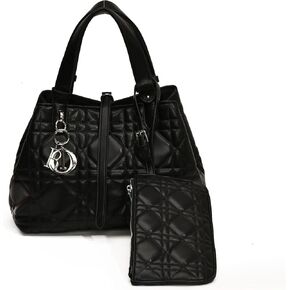 Fashion sense tote bags women's large capacity embroidered diamond handbags commuter shoulder crossbody purses