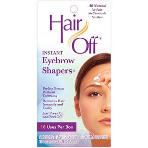 HairOff Instant Eyebrow Shapers 18 Each in Saudi Arabia