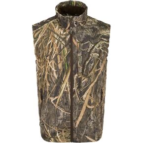 Drake Waterfowl Men's MST Synthetic Down Pack Warm Lightweight Durable Water-Repellent Adjustable Cold-Weather Hunting Vest