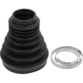 Inner CV Joint Boot Kit for Volvo XC90 2003-2007 Strong Durable Constant Velocity Joint Boot No.30788266 W/Clamps Rubber 1 Set