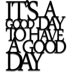 Benziso Motivational Metal Wall Art Inspirational Wall Decor Positive Quotes Wall Decor for Office Living Room Encouragement Gifts