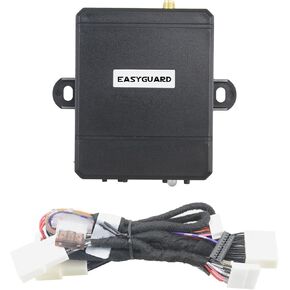 EASYGUARD Plug & Plug Remote Starter fit for Selected Toyota Reiz 10-18, Sienna 11-21, Prado 10-17, 4 Runner 10-17 & RX350 RX450H 10-15/GX460 10-17 with OEM Push Start Button Automation Gas LHD Car