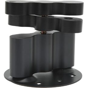 Acouto Pack Mount Lock, Fuel Pack Extension Mount Aluminum Alloy Gas Can Pack Mount Extension Bracket Cargo Racks Lock Mount (Type B)