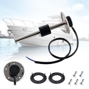 8.5"(216mm 240-33 ohm Electric Fuel Tank Pump Level Sensor Sending Unit Compatible with Marine Boat Vehicle Truck RV Fuel Tank Fuel Water Level Sensor Gauge