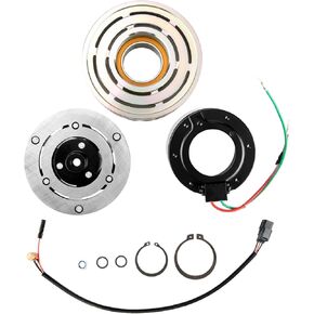 A/C Compressor Clutch Kit,98555 AC Compressor Clutch Kit Pulley Coil replacement for Civic 2006-2011