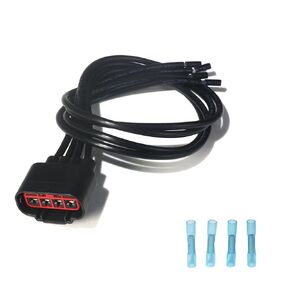 WPT688 HVAC Blower Motor Resistor Connector Wire Harness Pigtail, AC Fan Blower Wire Assembly Compatible with Ford Expedition 2010-2017,F-150 2010-2014,Lincoln Navigator 2011-2017 Replace