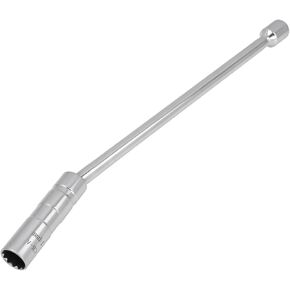 5/8" (16mm) Spark Plug Socket, 3/8-Inch Drive 12 Point 5/8 inch Thin Wall Spark Plug Removal Tool for Most Vehicle, with Magnetic Design and 360 Degree Swivel
