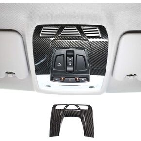 Na ABS Carbon Carbon Color Car Inner Inner Respront Light Light Cover Cover Trim Auto Interior Roof Lamp Cover لـ BMW 1 2 3 4 Series X1 X2 X5 X6 F30 F34 F36 F48 F15 F16