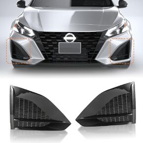 1 Pair Front Driving Fog Light Bezel Cover for Nissan Altima 2023 2024 Replaces 622569HF0B, 622579HF0B