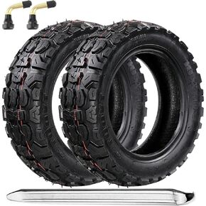 Tocbeuu 10x3" Electric Scooter Vacuum Tire, 80/65-6 commuter Tubeless Tyre, 255x80 Replacement wheel For Zero 10X/ Vsett 10+/ Kugoo M4& M4 Pro/Techlife X7& X7s& X8& X8s/Motus PRO 10/ Joyor Y6S& S10S