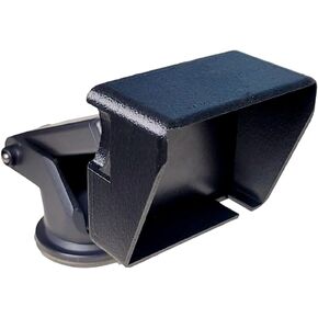 3.5"" Screen Mount with suction cup for Holley TerminatorX, Snipper, and Dominator EFI kits., black