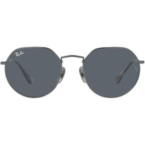 Ray-Ban RB8165 Jack Titanium Round Sunglasses