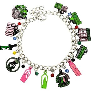 HyeeMiZine Horror Broadway Charm Bracelet Gifts for Woman Men