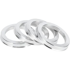 Hub Centric Rings, 56.1mm ID to 73.1mm OD Vehicle Wheel Hubrings Aluminum Alloy, 4 Pcs