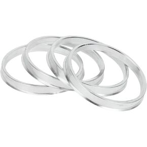 Hub Centric Rings, 71.6mm ID to 78.1mm OD Vehicle Wheel Hubrings Aluminum Alloy, 4 Pcs
