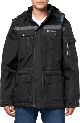 Arctix Men's Performance Tundra Jacket With Added Visibility, Blue Night, 3X-Large Tall in Saudi Arabia