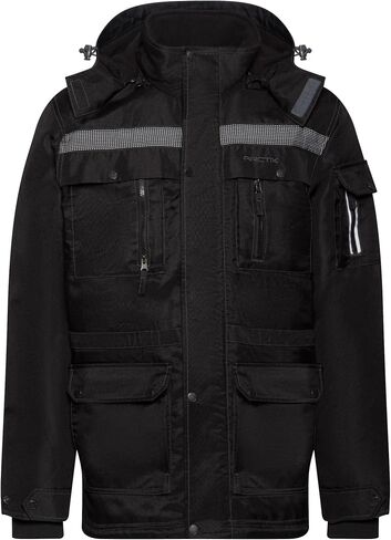 Arctix Men's Performance Tundra Jacket With Added Visibility, Blue Night, 3X-Large Tall in Saudi Arabia