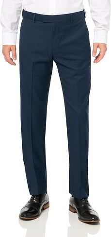 Savane Men's Ff Gab with Noah Wb Flat Front Pant, Black, 32W x 30L in Saudi Arabia
