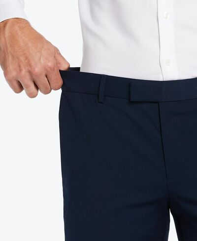 Savane Men's Ff Gab with Noah Wb Flat Front Pant, Black, 32W x 30L in Saudi Arabia