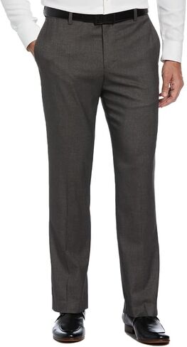 Savane Men's Ff Gab with Noah Wb Flat Front Pant, Black, 32W x 30L in Saudi Arabia