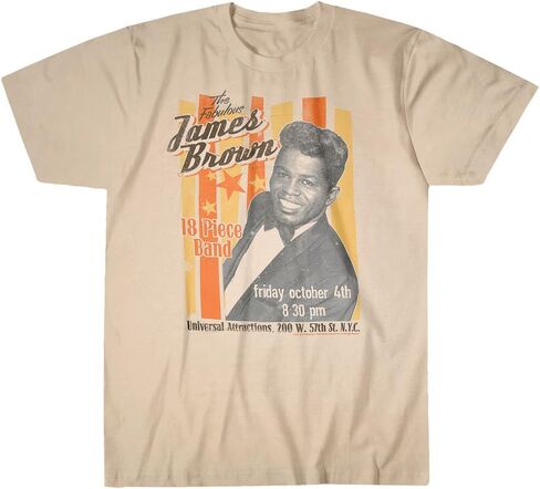 Liquid Blue Men's Fabulous James Brown T-Shirt in Saudi Arabia