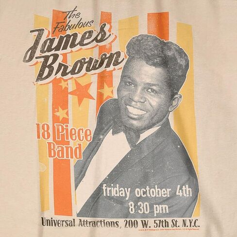 Liquid Blue Men's Fabulous James Brown T-Shirt in Saudi Arabia