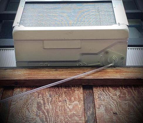 Magnetic Universal Window Air Conditioner Drain Kit AC Drip Line Condensate Hose Funnel Connector Fitting with Clear Tubing for Window AC and Mini Split Units (10ft Kit) in Saudi Arabia