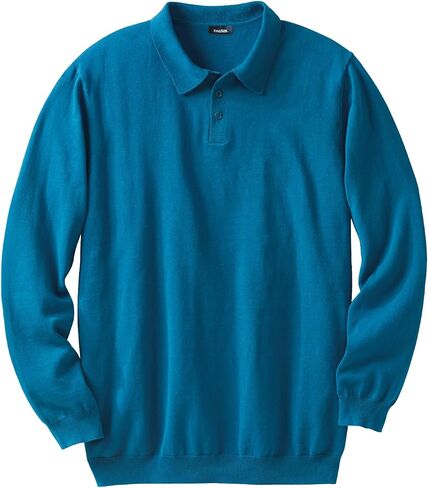 KingSize Men's Big & Tall Lightweight Polo Sweater in Saudi Arabia