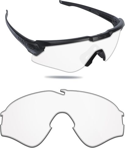 Polarized Lenses Replacement Compatible with Oakley Si Ballistic M Frame Alpha OO9296 Sunglasses, Impact Resistant in Saudi Arabia