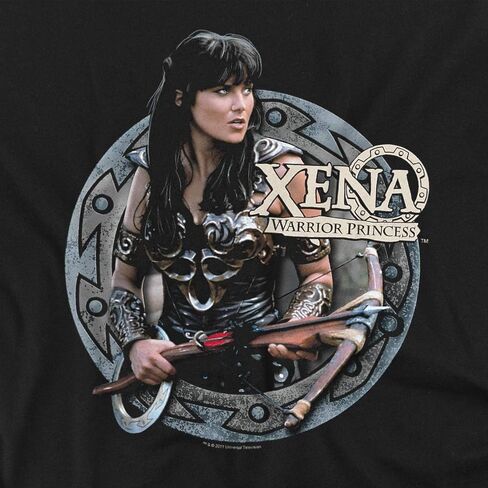 تيشيرت رجالي بأكمام قصيرة من Ivco مطبوع عليه Xena Warrior Princess in Kuwait