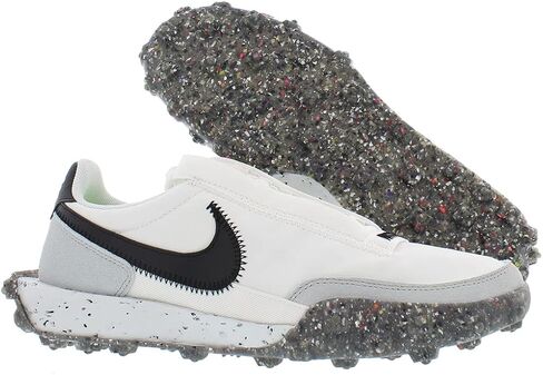 Nike Waffle Racer Crater Unisex Shoes Size 9, Color: Bleached Aqua/Speed Yellow in Saudi Arabia