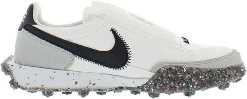 Nike Waffle Racer Crater Unisex Shoes Size 9, Color: Bleached Aqua/Speed Yellow in Saudi Arabia