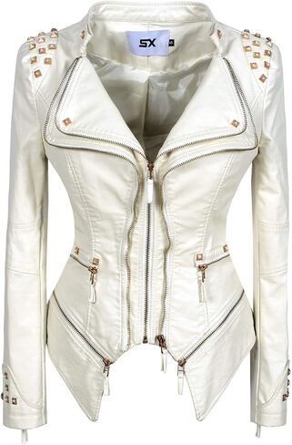 أزياء SX Women Women's Protdes Faux Getly Stack in Kuwait