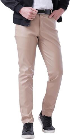 Mens Punk Pants, F_Gotal Mens Retro Gothic Steampunk Casual Autumn Winter Hip Hop Skinny Running Jogger Pants Trouser in Saudi Arabia